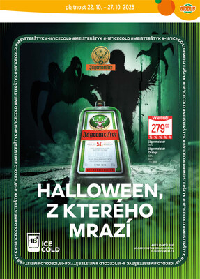Akční leták Globus 22.10. - 27.10.2025 - Globus Ostrava