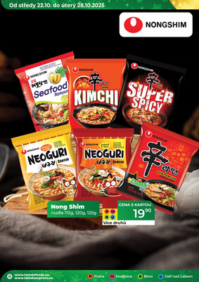 Tamda Foods od 22.10. do 28.10.2025