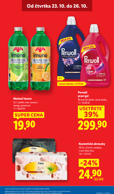 Lidl Čtvrtek od 23.10. do 26.10.2025