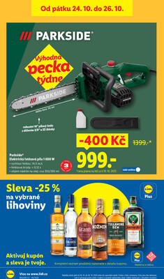 Lidl Čtvrtek od 23.10. do 26.10.2025