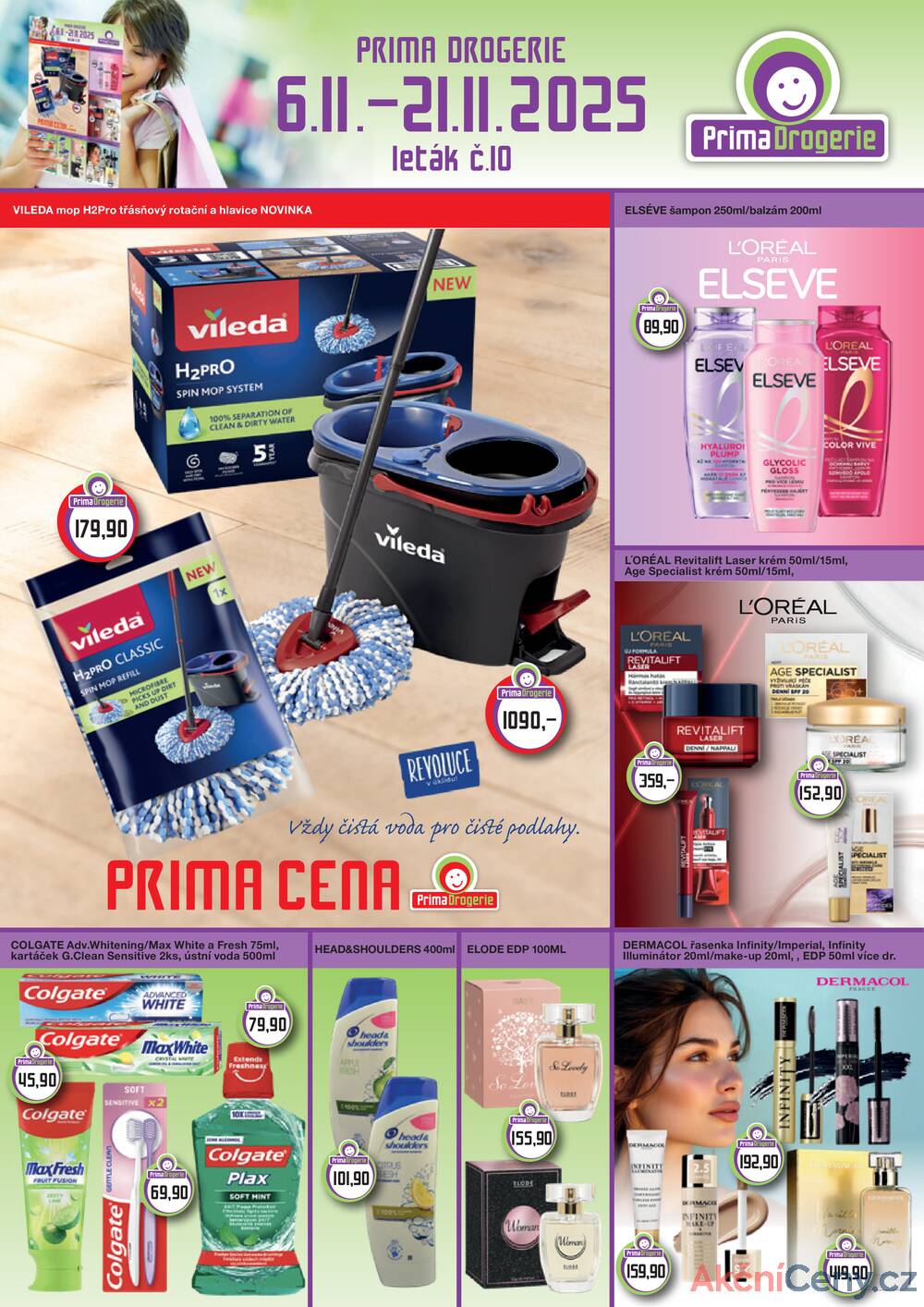 Leták Prima Drogerie
		  platný do 21.11.2025 - strana 1