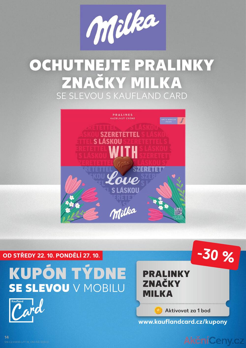 Leták Kaufland - Kaufland 22.10. - 27.10. - Kaufland - Prachatice - strana 14