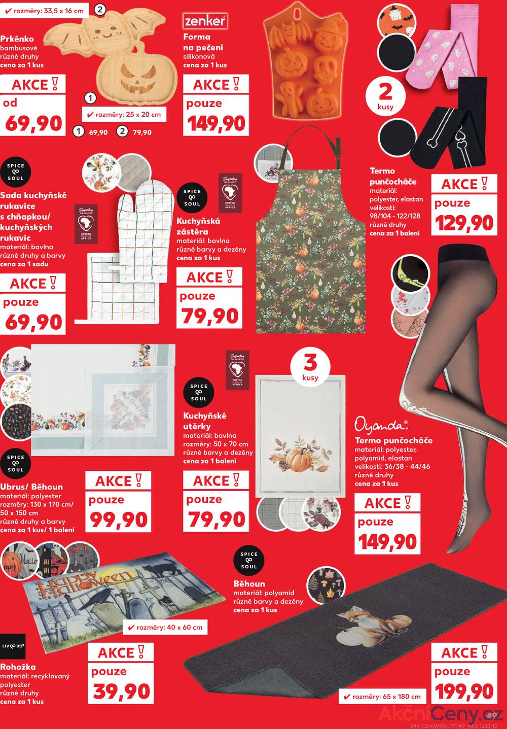 Leták Kaufland - Kaufland 22.10. - 27.10. - Kaufland - Praha 6 (Podbaba) - strana 49