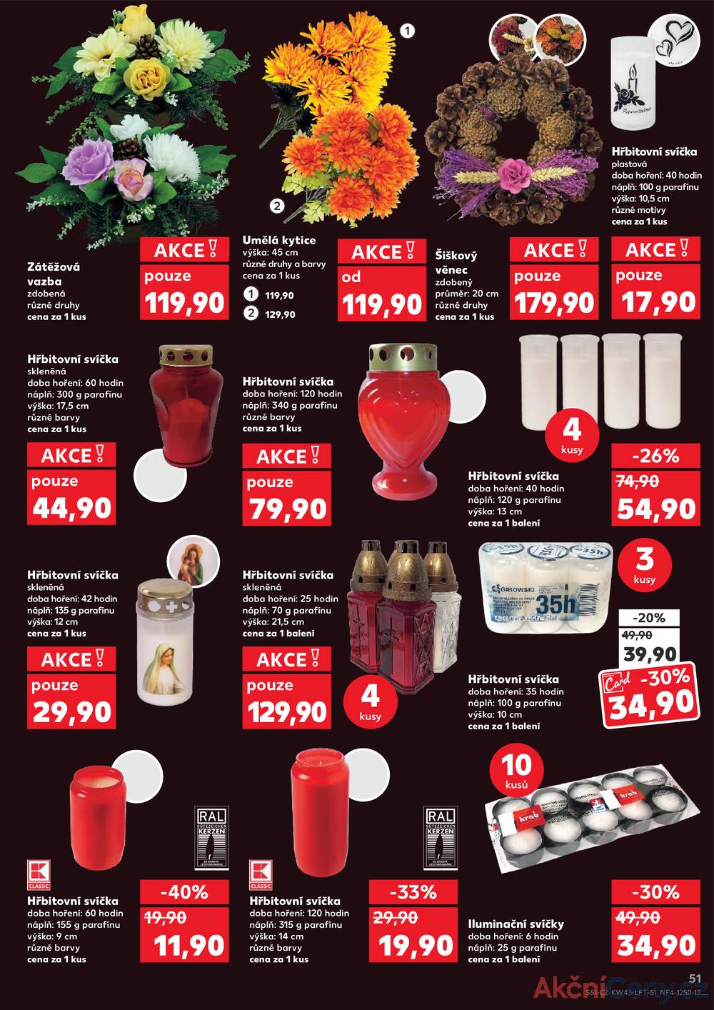 Leták Kaufland - Kaufland 22.10. - 27.10. - Kaufland - Praha 6 (Podbaba) - strana 51