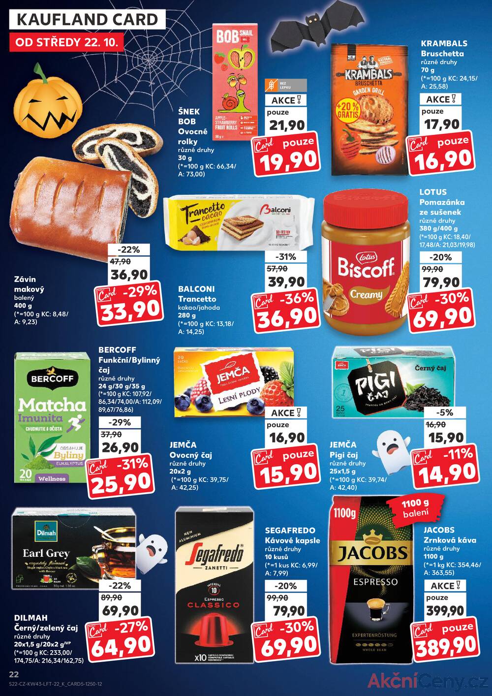 Leták Kaufland - Kaufland 22.10. - 27.10. - Kaufland - Mladá Boleslav - strana 22