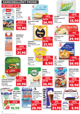 Kaufland 22.10. - 27.10. - Kaufland - Mladá Boleslav