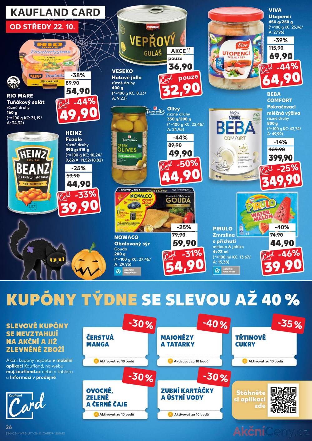 Leták Kaufland - Kaufland 22.10. - 27.10. - Kaufland - Beroun - strana 26