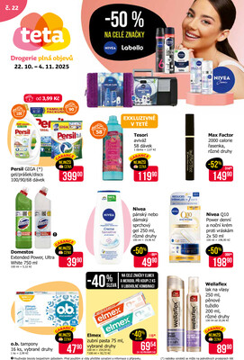 Teta drogerie : 5 letáků