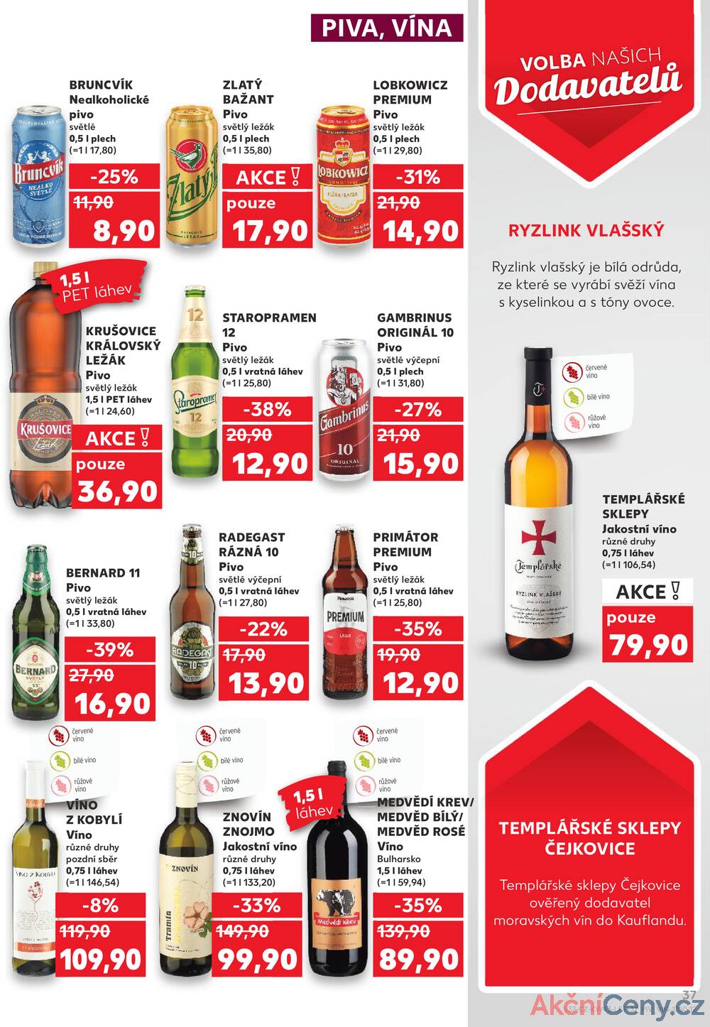 Leták Kaufland - Kaufland 22.10. - 27.10. - Kaufland - Bohumín - strana 37