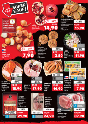 Kaufland 22.10. - 27.10. - Kaufland - Boskovice