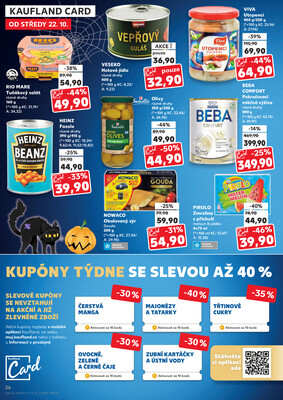 Kaufland 22.10. - 27.10. - Kaufland - Boskovice