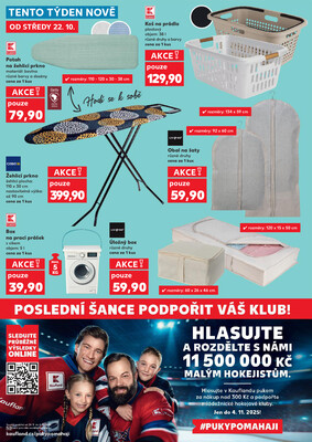 Kaufland 22.10. - 27.10. - Kaufland - Boskovice