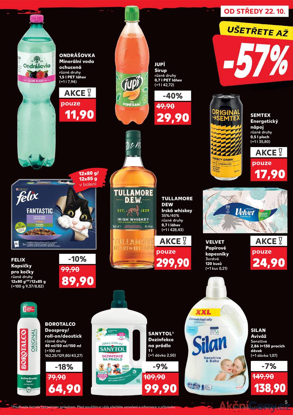 Leták Kaufland - Kaufland 22.10. - 27.10. - Kaufland - Benešov - strana 5