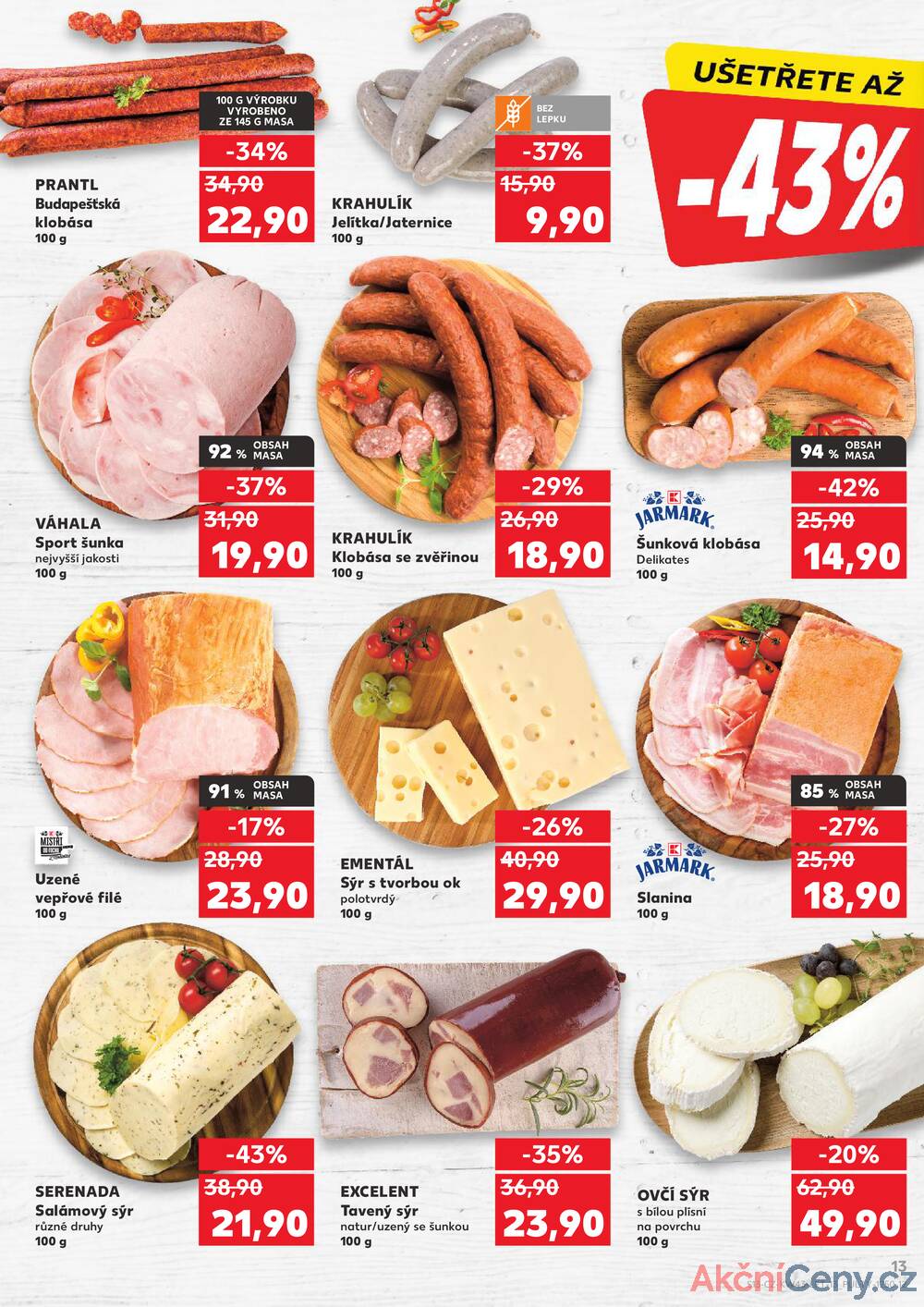 Leták Kaufland - Kaufland 22.10. - 27.10. - Kaufland - Benešov - strana 13