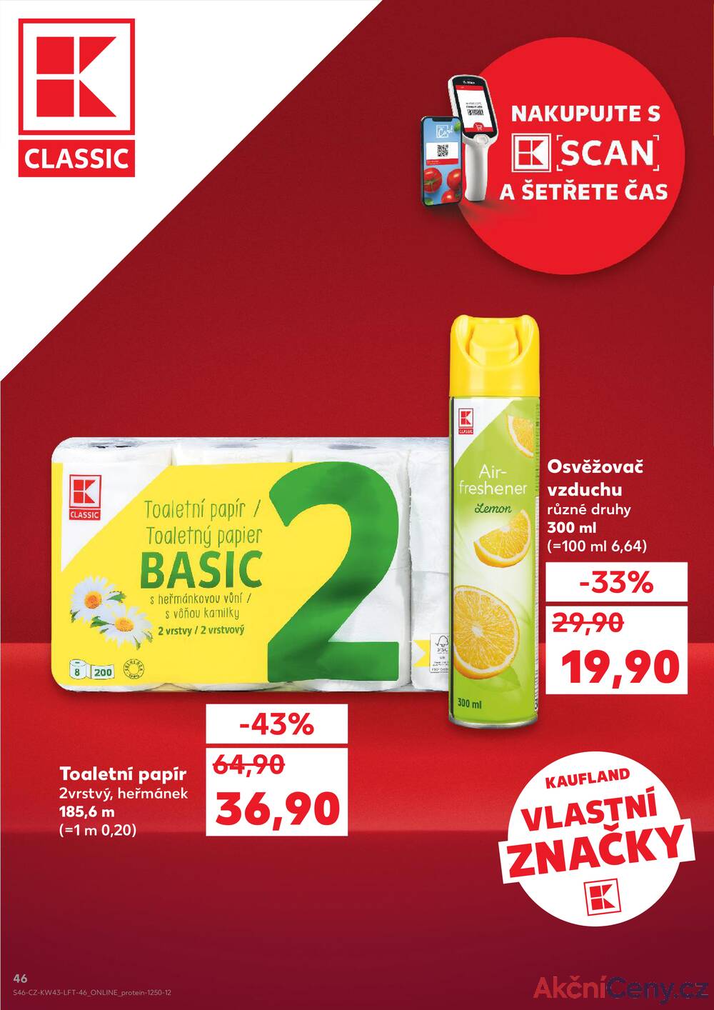 Leták Kaufland - Kaufland 22.10. - 27.10. - Kaufland Poděbrady - U Garáží - strana 46