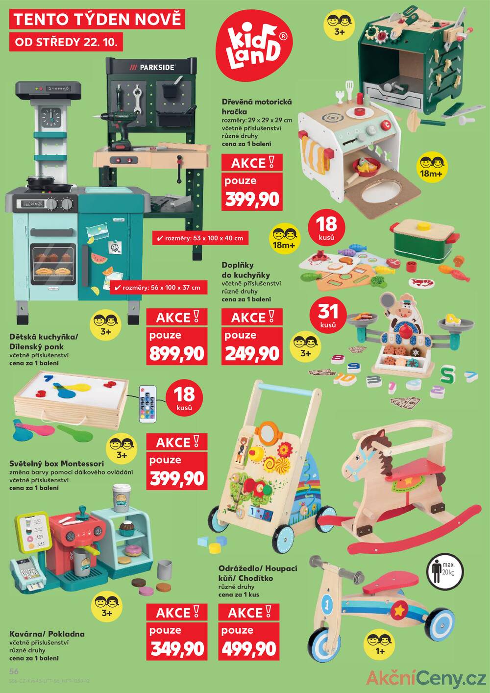 Leták Kaufland - Kaufland 22.10. - 27.10. - Kaufland Poděbrady - U Garáží - strana 56