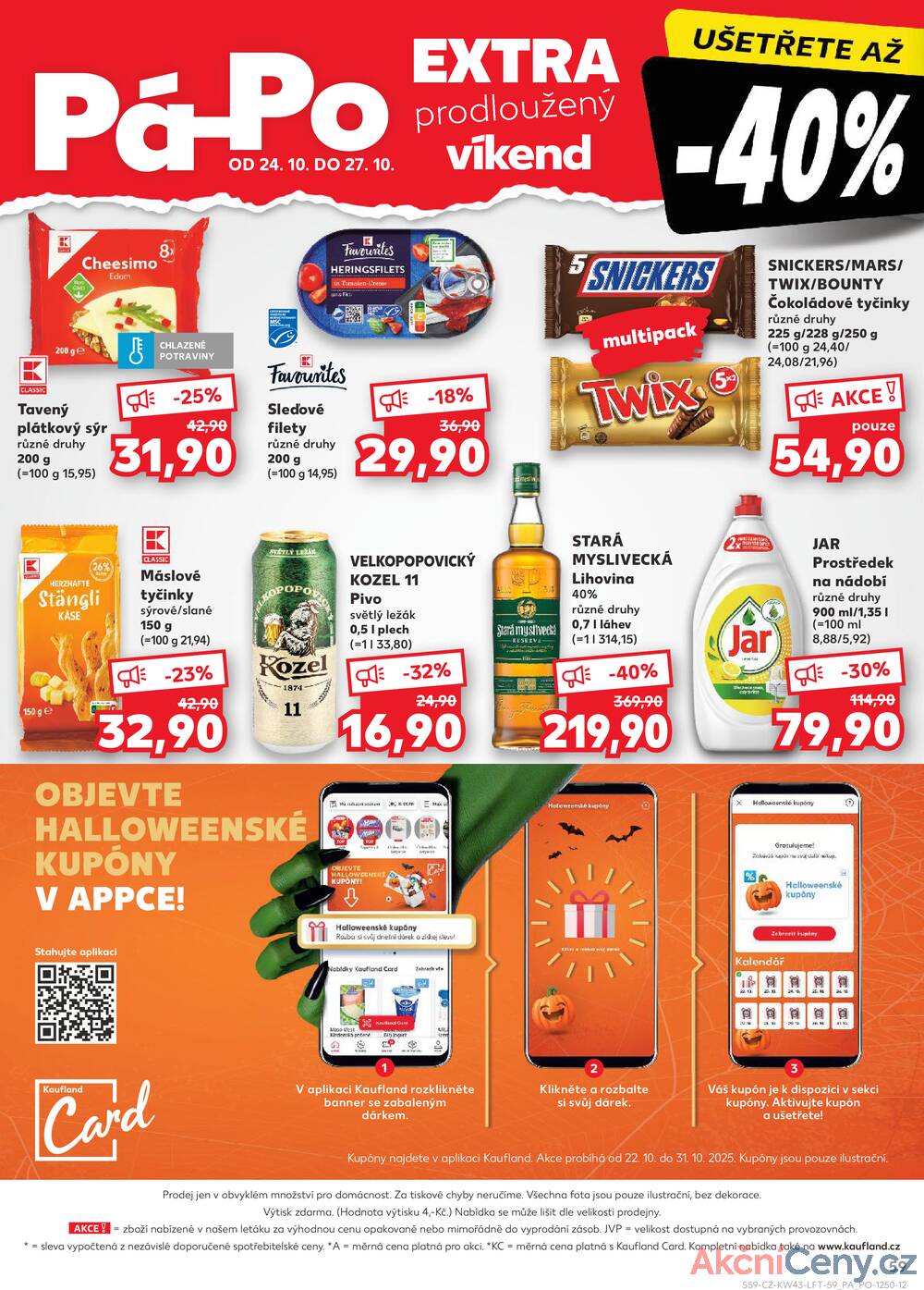 Leták Kaufland - Kaufland 22.10. - 27.10. - Kaufland - Český Krumlov - strana 59