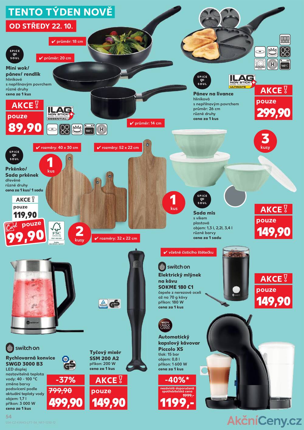 Leták Kaufland - Kaufland 22.10. - 27.10. - Kaufland Humpolec - strana 54