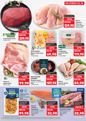 Kaufland 22.10. - 27.10. - Kaufland - Karviná