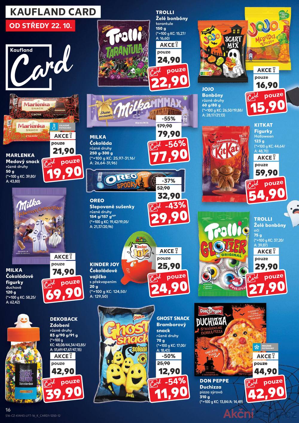 Leták Kaufland - Kaufland 22.10. - 27.10. - Kaufland - Brno - Židenice - strana 16
