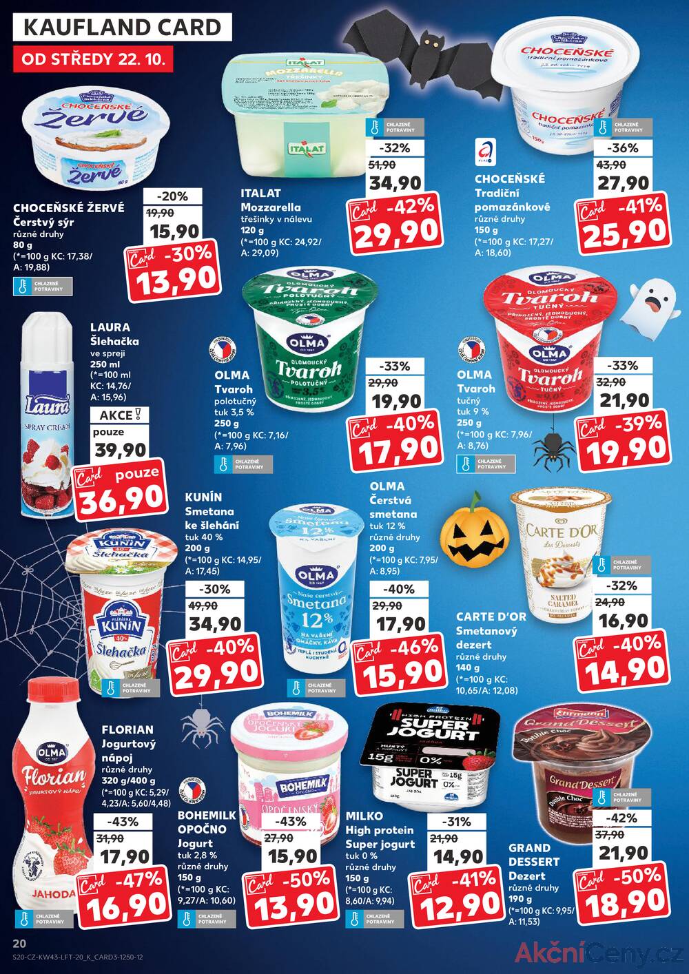 Leták Kaufland - Kaufland 22.10. - 27.10. - Kaufland - Brno - Židenice - strana 20