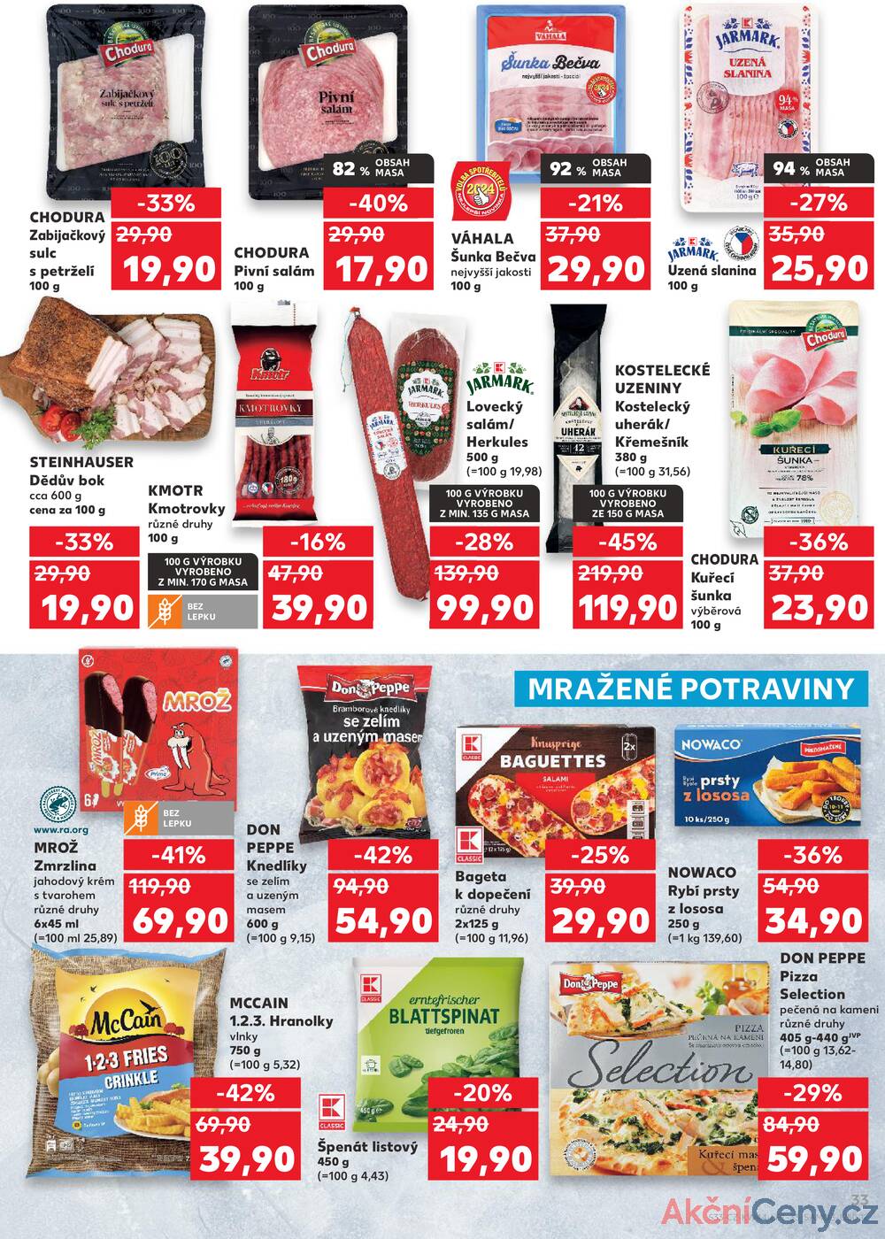 Leták Kaufland - Kaufland 28.10. - 4.11. - Kaufland - Praha 4 (Michle) - strana 33 Leták Kaufland - Kaufland 28.10. - 4.11. - Kaufland - Praha 4 (Michle) - strana 33