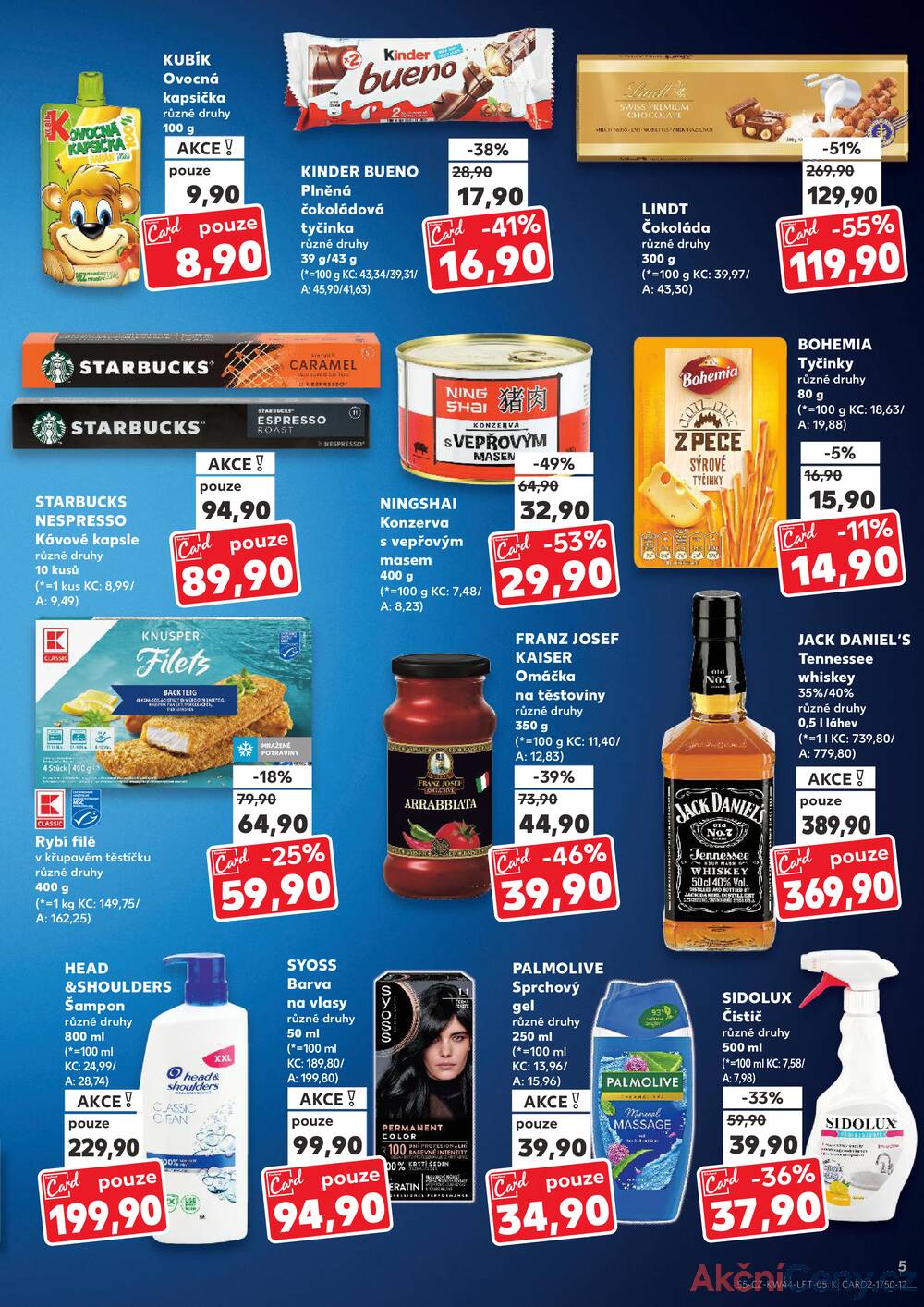 Leták Kaufland - Kaufland 28.10. - 4.11. - Kaufland - Jablonec nad Nisou (U Kostela) - strana 5