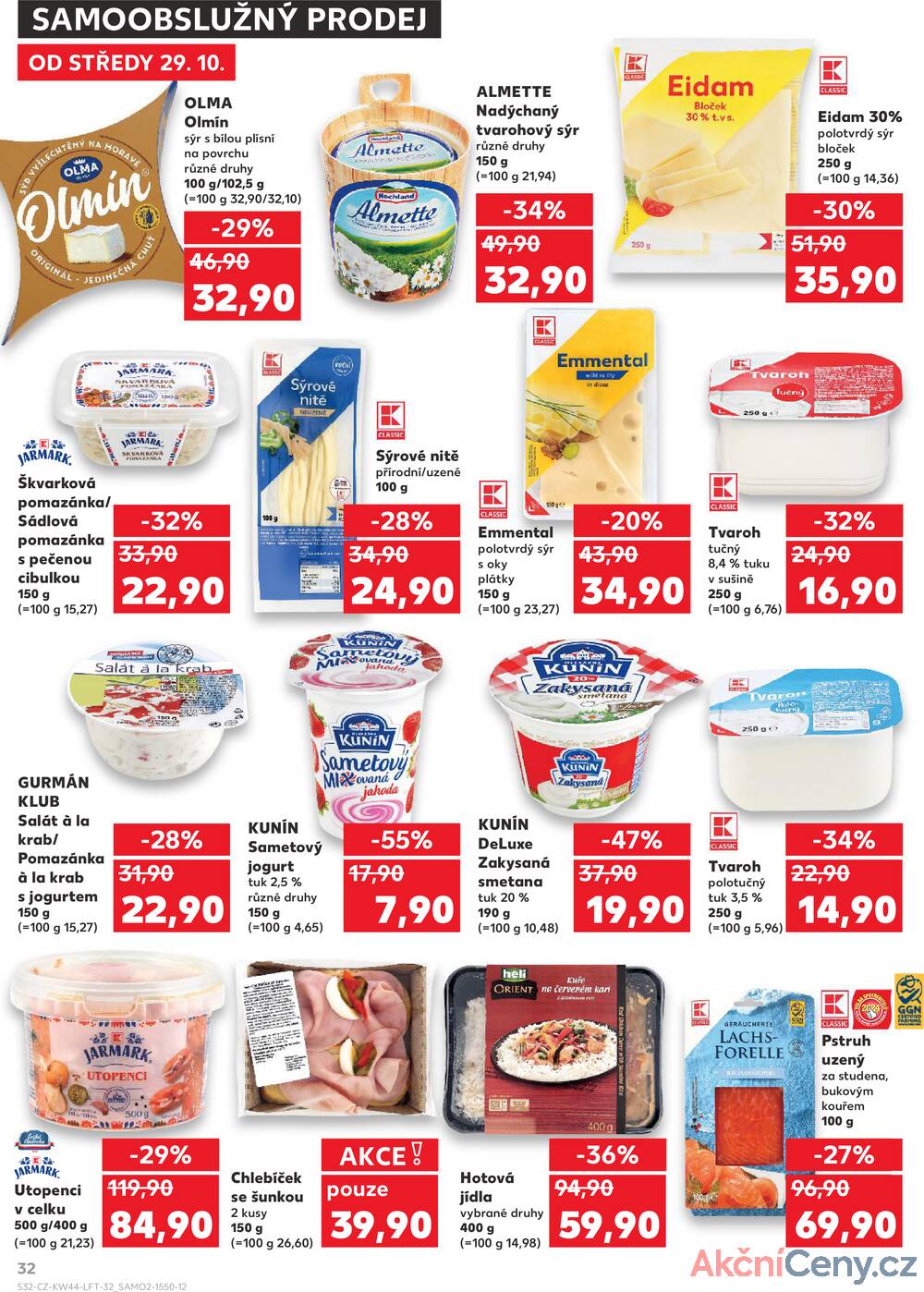 Leták Kaufland - Kaufland 28.10. - 4.11. - Kaufland - Boskovice - strana 32 Leták Kaufland - Kaufland 28.10. - 4.11. - Kaufland - Boskovice - strana 32