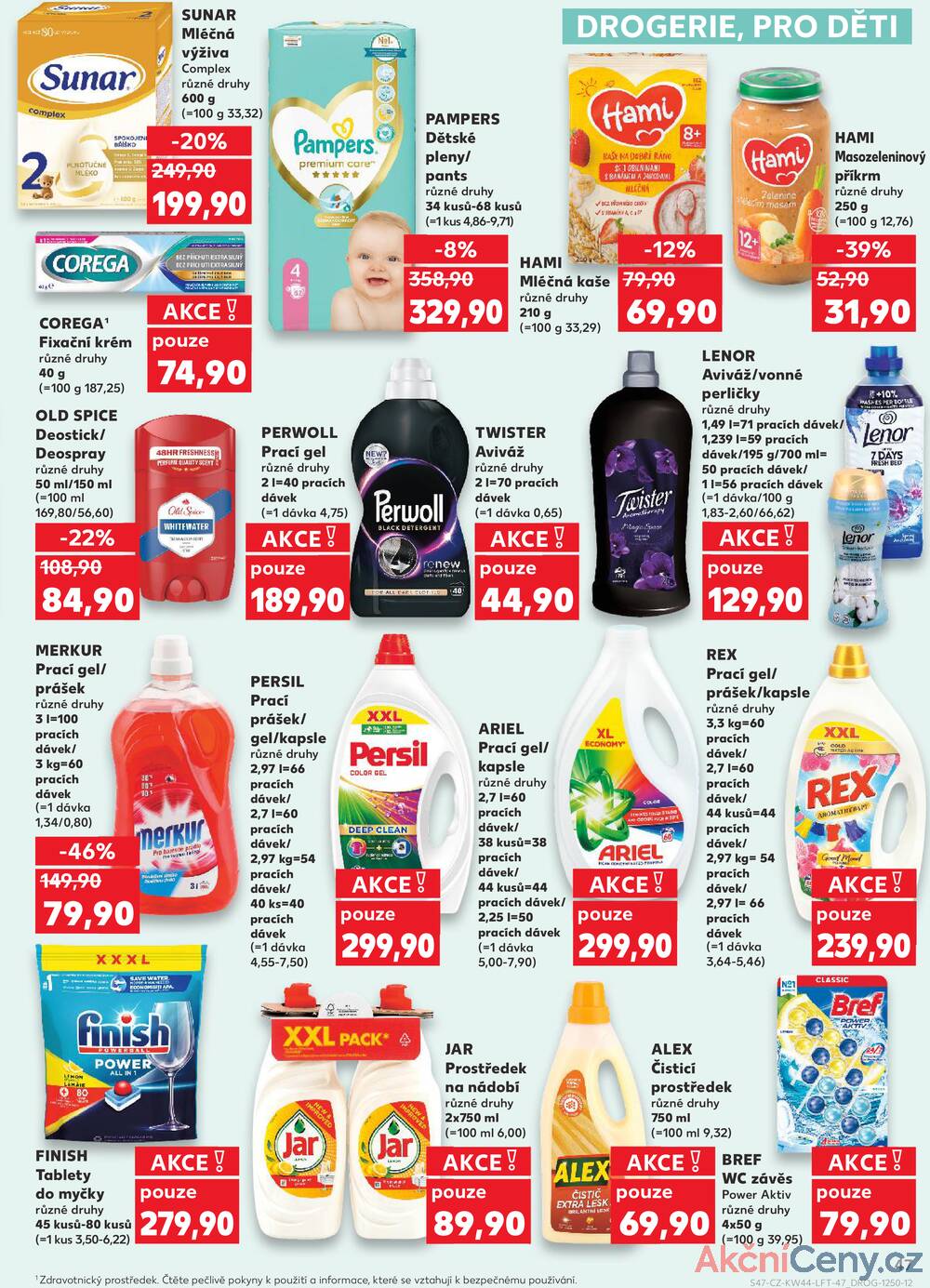 Leták Kaufland - Kaufland 28.10. - 4.11. - Kaufland - Cheb - strana 47