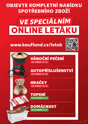 Kaufland 28.10. - 4.11. - Kaufland - Písek