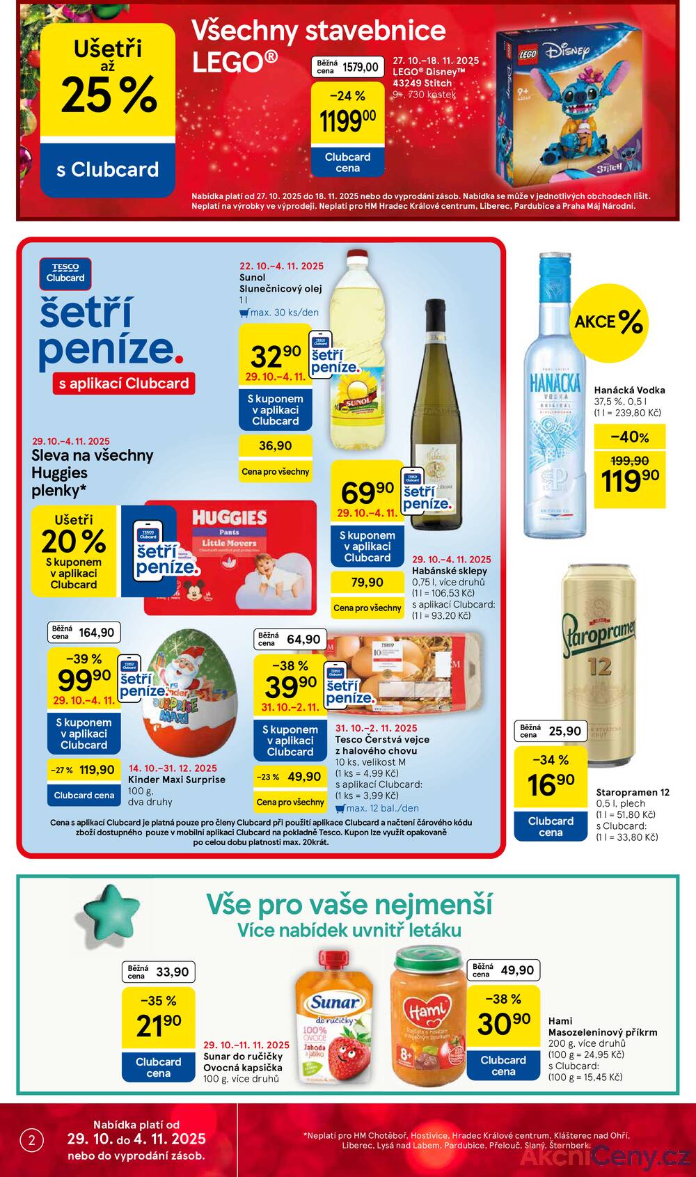 Leták Tesco
		  platný do 4.11.2025 - strana 2