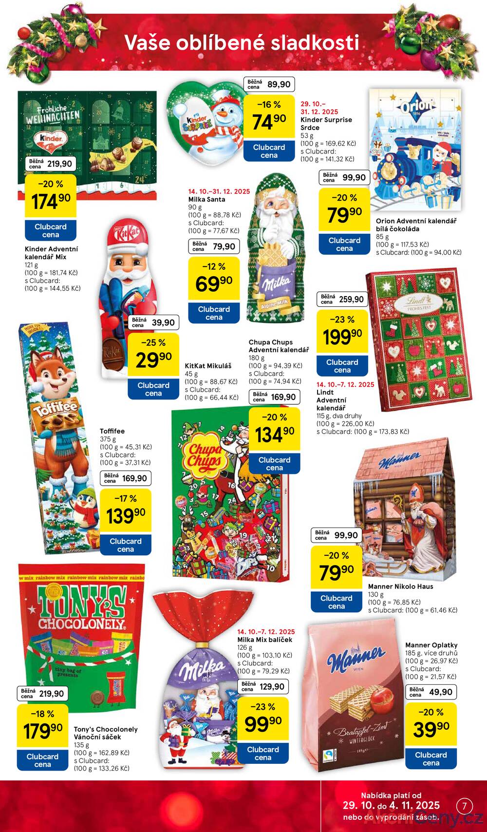 Leták Tesco
		  platný do 4.11.2025 - strana 7