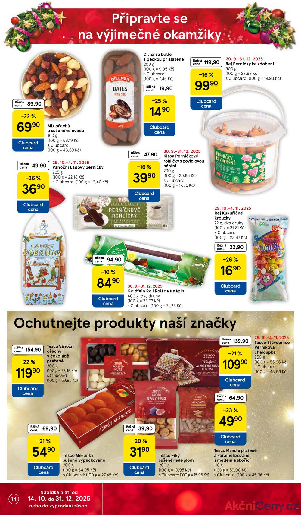 Leták Tesco
		  platný do 4.11.2025 - strana 14