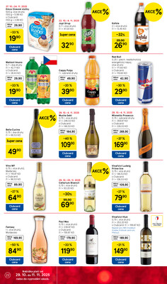 Tesco malé hypermarkety od 29.10. do 4.11.2025