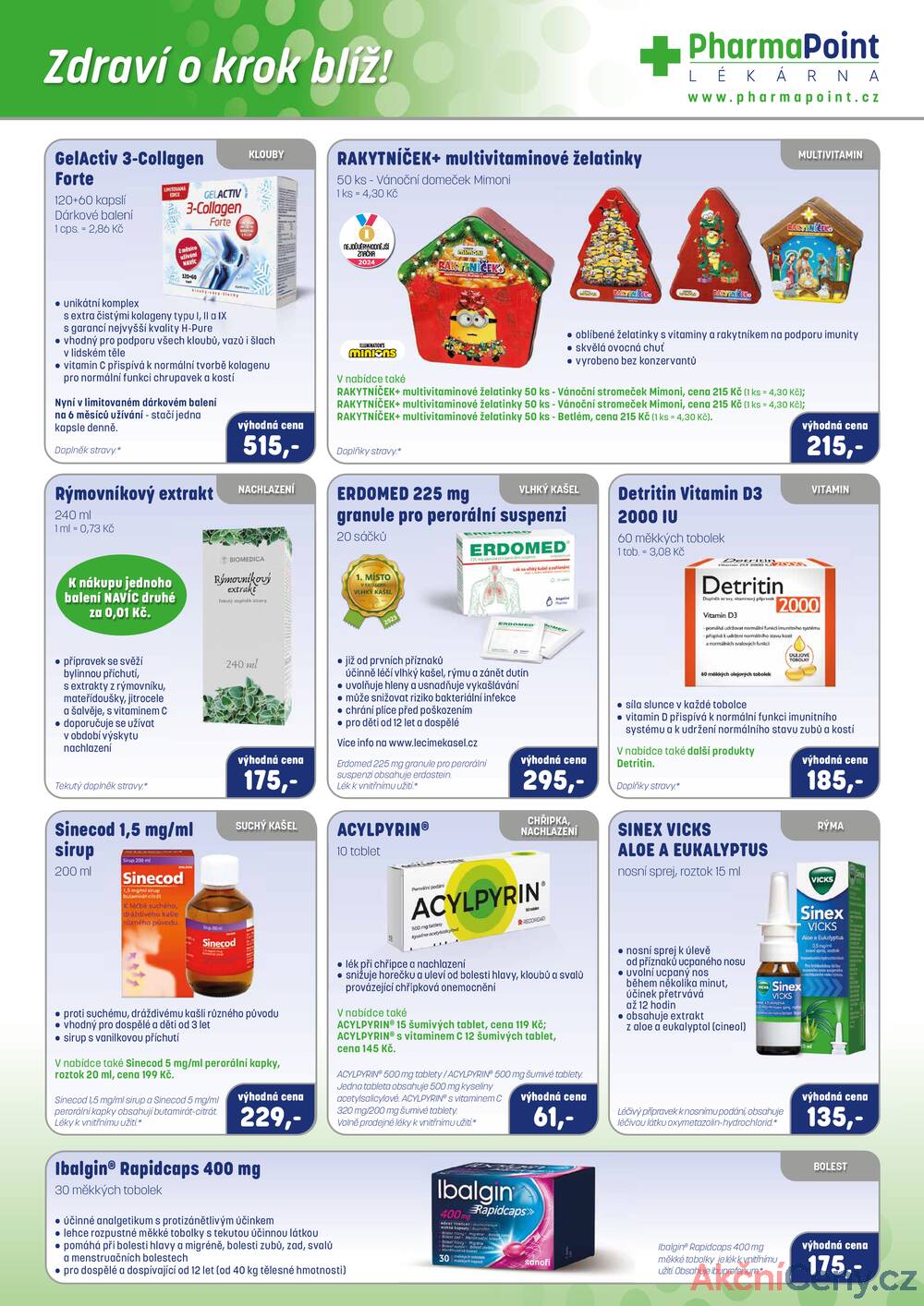 Leták PharmaPoint
platný do 30.11.2025 - strana 3