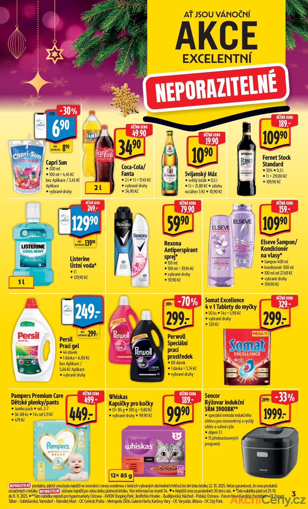 Leták Albert - Albert Hypermarket Jihomoravský od 29.10. do 4.11.2025 - strana 7 Leták Albert - Albert Hypermarket Jihomoravský od 29.10. do 4.11.2025 - strana 7