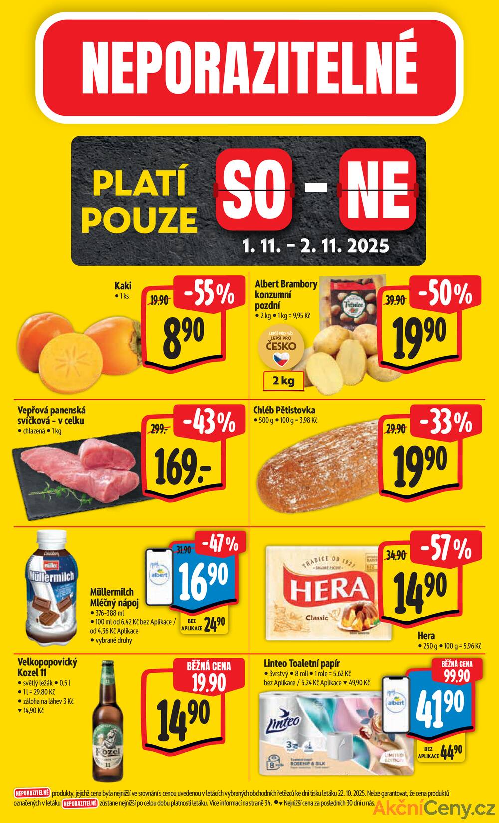 Leták Albert - Albert Hypermarket Jihomoravský od 29.10. do 4.11.2025 - strana 8 Leták Albert - Albert Hypermarket Jihomoravský od 29.10. do 4.11.2025 - strana 8