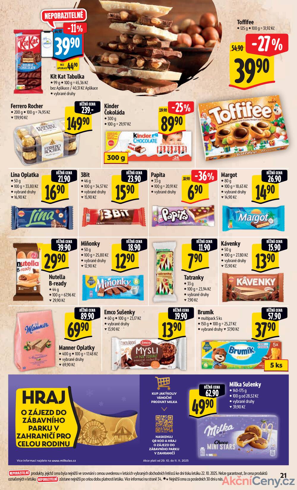 Leták Albert - Albert Hypermarket Jihomoravský od 29.10. do 4.11.2025 - strana 30 Leták Albert - Albert Hypermarket Jihomoravský od 29.10. do 4.11.2025 - strana 30