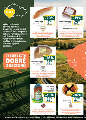 Billa  od 29.10. do 4.11.2025