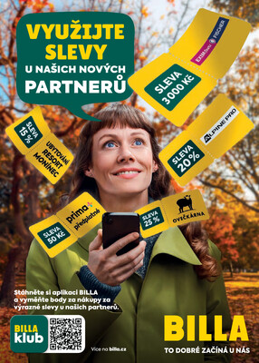 Billa  od 29.10. do 4.11.2025