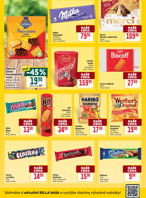 Billa  od 29.10. do 4.11.2025