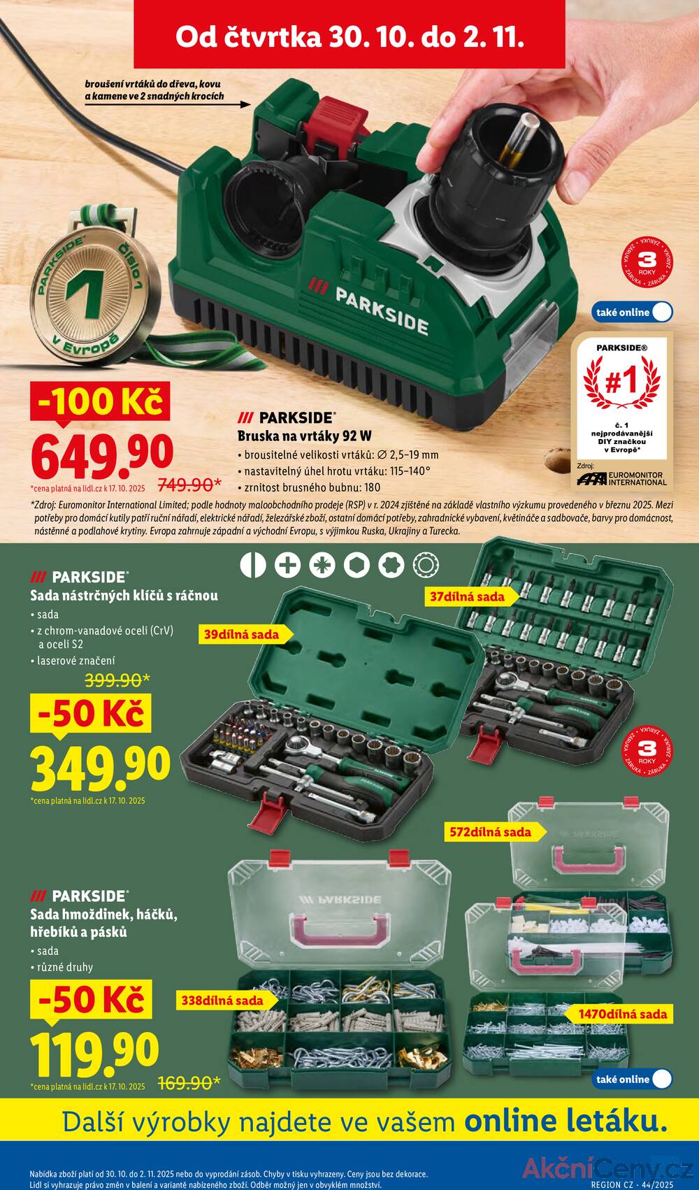 Leták Lidl - Lidl Čtvrtek od 30.10. do 2.11.2025 - strana 33 Leták Lidl - Lidl Čtvrtek od 30.10. do 2.11.2025 - strana 33