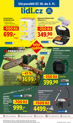 Lidl Čtvrtek od 30.10. do 2.11.2025