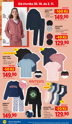 Lidl Čtvrtek od 30.10. do 2.11.2025