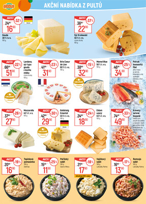 Akční leták Globus 29.10. - 4.11.2025 - Globus Praha - Zličín