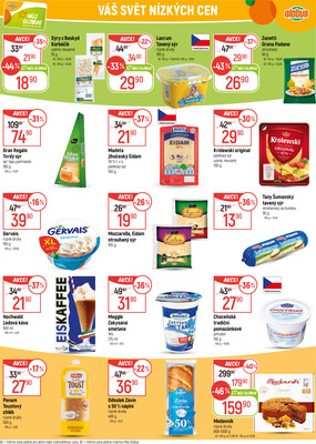 Akční leták Globus 29.10. - 4.11.2025 - Globus Praha - Zličín