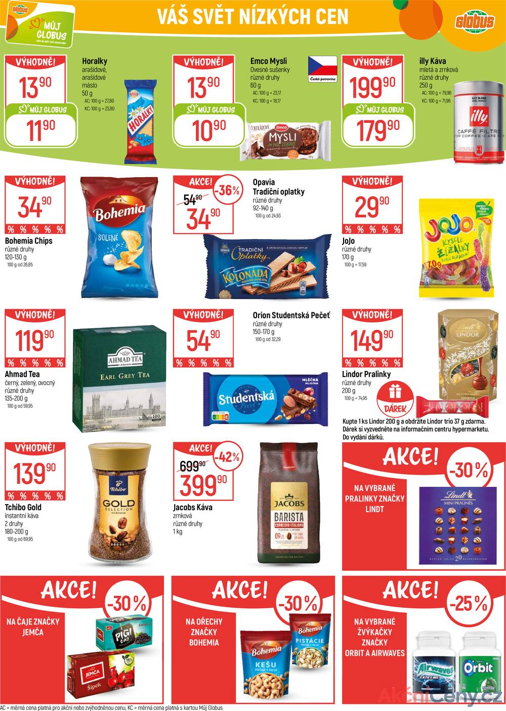 Leták Globus - Akční leták Globus 29.10. - 4.11.2025 - Globus České Budějovice - strana 26