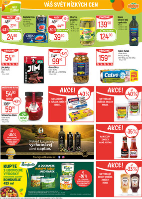 Akční leták Globus 29.10. - 4.11.2025 - Globus České Budějovice