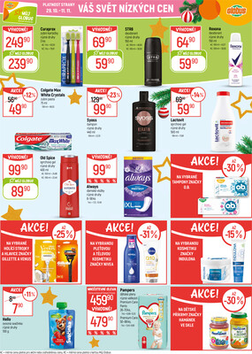 Akční leták Globus 29.10. - 4.11.2025 - Globus České Budějovice