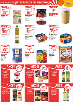 Akční leták Globus 29.10. - 4.11.2025 - Globus České Budějovice